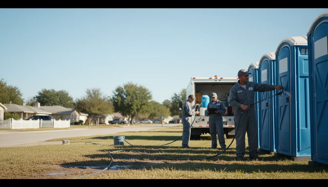 Long-Term Portable Toilet Rental in Chalmette, LA near me